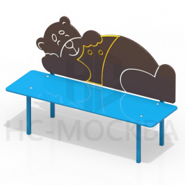 Лавочка Медведь